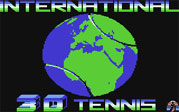 International 3D Tennis Commodore 64 Loading Screen