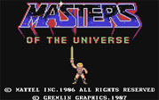 Masters of the Universe Commodore 64 Loading Screen