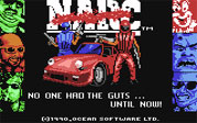 NARC Commodore 64 Loading Screen