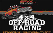 4x4 Off Road Racing Commodore 64 Loading Screen