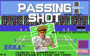 Passing Shot Commodore 64 Loading Screen