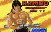 Rambo : First Blood Part 2 Commodore 64 Loading Screen