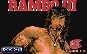 Rambo 3 Commodore 64 Loading Screen