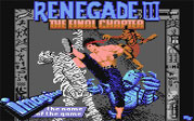 Renegade 3 : The Final Chapter Commodore 64 Loading Screen