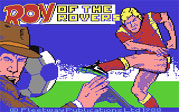 Roy of the Rovers Commodore 64 Loading Screen