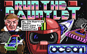 Run The Gauntlet Commodore 64 Loading Screen