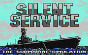 Silent Service Commodore 64 Loading Screen