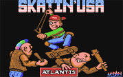 Skatin USA Commodore 64 Loading Screen