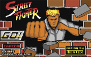 Street Fighter Commodore 64 Loading Screen
