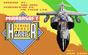 Strike Force Harrier Commodore 64 Loading Screen
