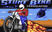 Stunt Bike Simulator Commodore 64 Loading Screen