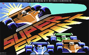 Super Sprint Commodore 64 Loading Screen