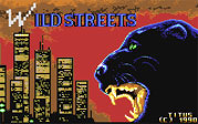 Wild Streets Commodore 64 Loading Screen