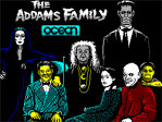 Addams Family ZX Spectrum Loading Screen