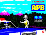 APB ZX Spectrum Loading Screen