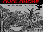 Avalanche ZX Spectrum Loading Screen