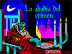 La Abadia Del Crimen ZX Spectrum Loading Screen