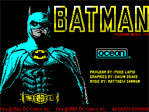 Batman : The Movie ZX Spectrum Loading Screen