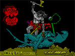 Blood Valley ZX Spectrum Loading Screen