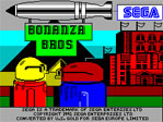 Bonanza Bros ZX Spectrum Loading Screen