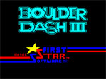 Boulderdash 3 ZX Spectrum Loading Screen