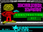 Boulderdash Construction Kit ZX Spectrum Loading Screen