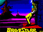 Bravestarr ZX Spectrum Loading Screen