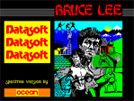 Bruce Lee ZX Spectrum Loading Screen