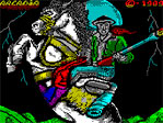 Curro Jiminez ZX Spectrum Loading Screen