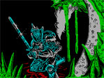 Camelot Warriors ZX Spectrum Loading Screen
