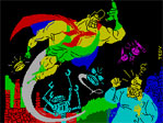 Captain Sevilla ZX Spectrum Loading Screen