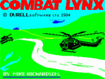 Combat Lynx ZX Spectrum Loading Screen