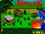 Commando ZX Spectrum Loading Screen