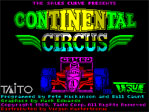 Continental Circus ZX Spectrum Loading Screen