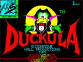 Count Duckula : No Sax Please ZX Spectrum Loading Screen