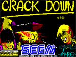 Crack Down ZX Spectrum Loading Screen