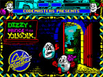 Dizzy : Prince of the Yolkfolk ZX Spectrum Loading Screen