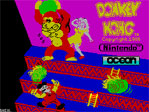 Donkey Kong ZX Spectrum Loading Screen