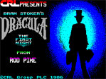 Dracula ZX Spectrum Loading Screen
