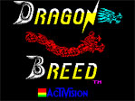 Dragon Breed ZX Spectrum Loading Screen