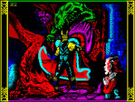 Dragons of Flame ZX Spectrum Loading Screen