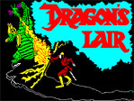 Dragons Lair ZX Spectrum Loading Screen