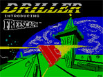Driller ZX Spectrum Loading Screen