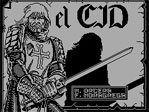El Cid ZX Spectrum Loading Screen