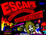 Escape from the Planet of the Robot Monsters ZX Spectrum Loading Screen