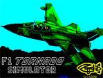 F1 Tornado Simulator ZX Spectrum Loading Screen