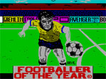 Footballer of the Year ZX Spectrum Loading Screen