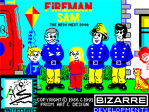 Fireman Sam ZX Spectrum Loading Screen