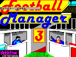 Football Manager 3 ZX Spectrum Loading Screen