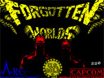 Forgotten Worlds ZX Spectrum Loading Screen